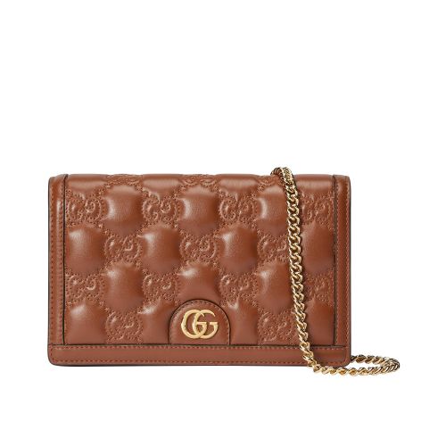 Gucci GG Matelasse Chain Wallet 723787 